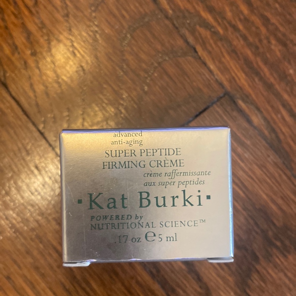 brand new Kat Burki super peptide firming crème